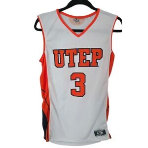 Womans UTEP Miners Texas El Paso Maniac Basketball Jersey Size M Number 3 #486‎